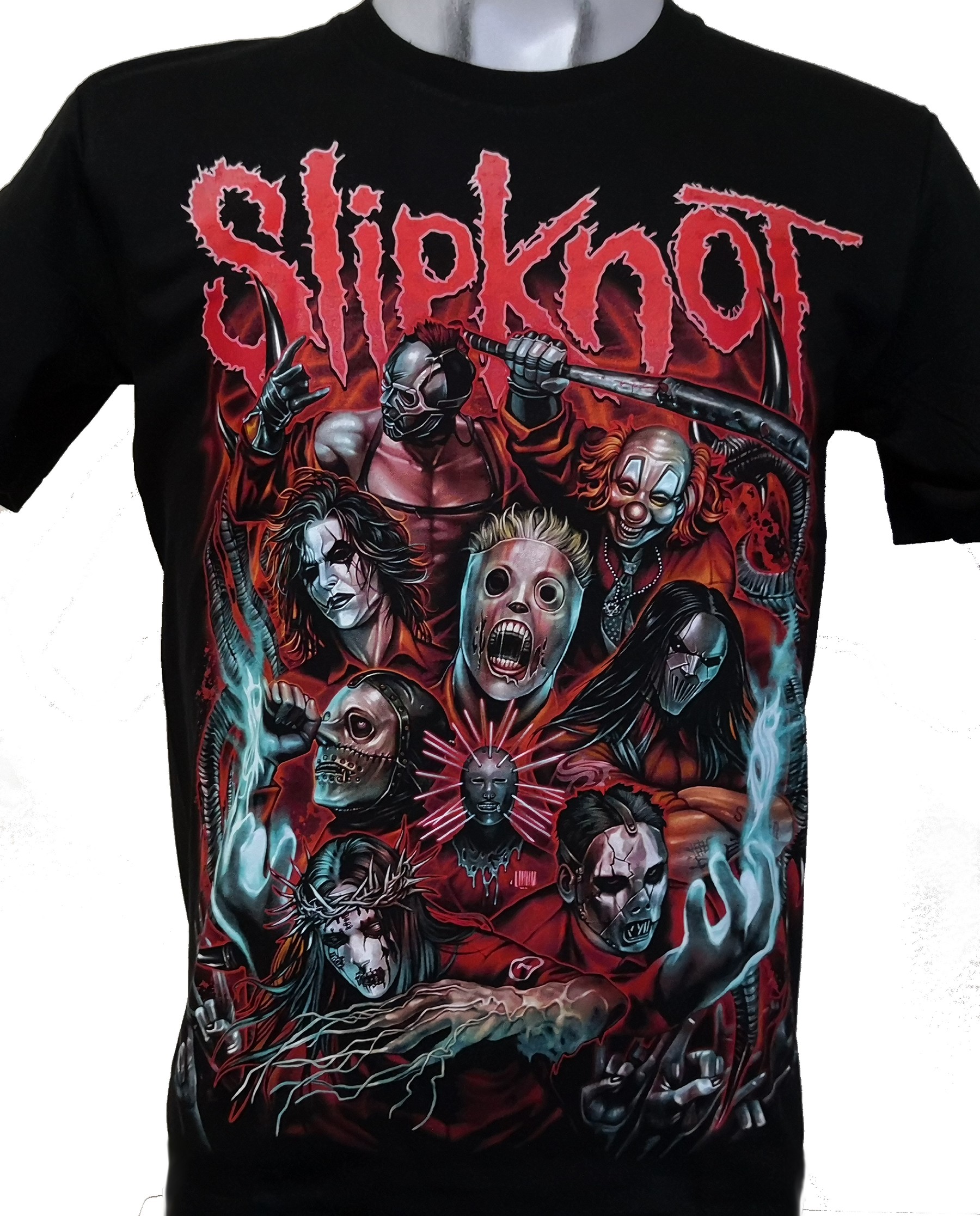 Slipknot T-Shirt T shirt Tshirt Kurzarm Herren Top 6345 