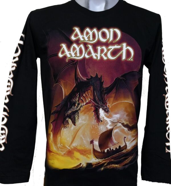Amon Amarth long-sleeved t-shirt size S