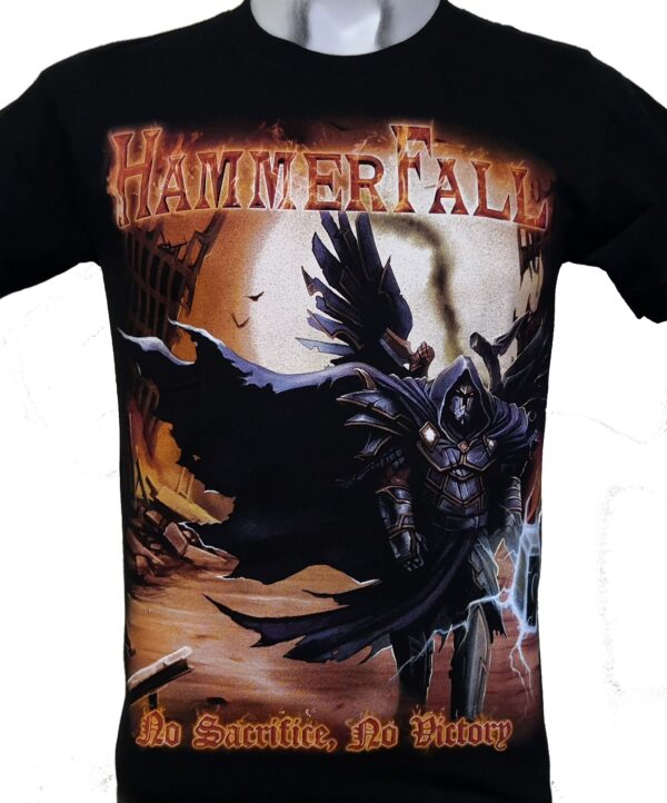 HammerFall t-shirt No Sacrifice No Victory size L