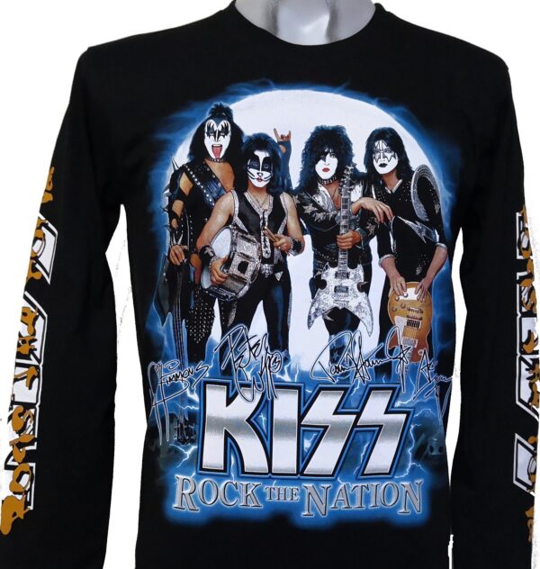 Kiss long-sleeved t-shirt Rock the Nation size XL