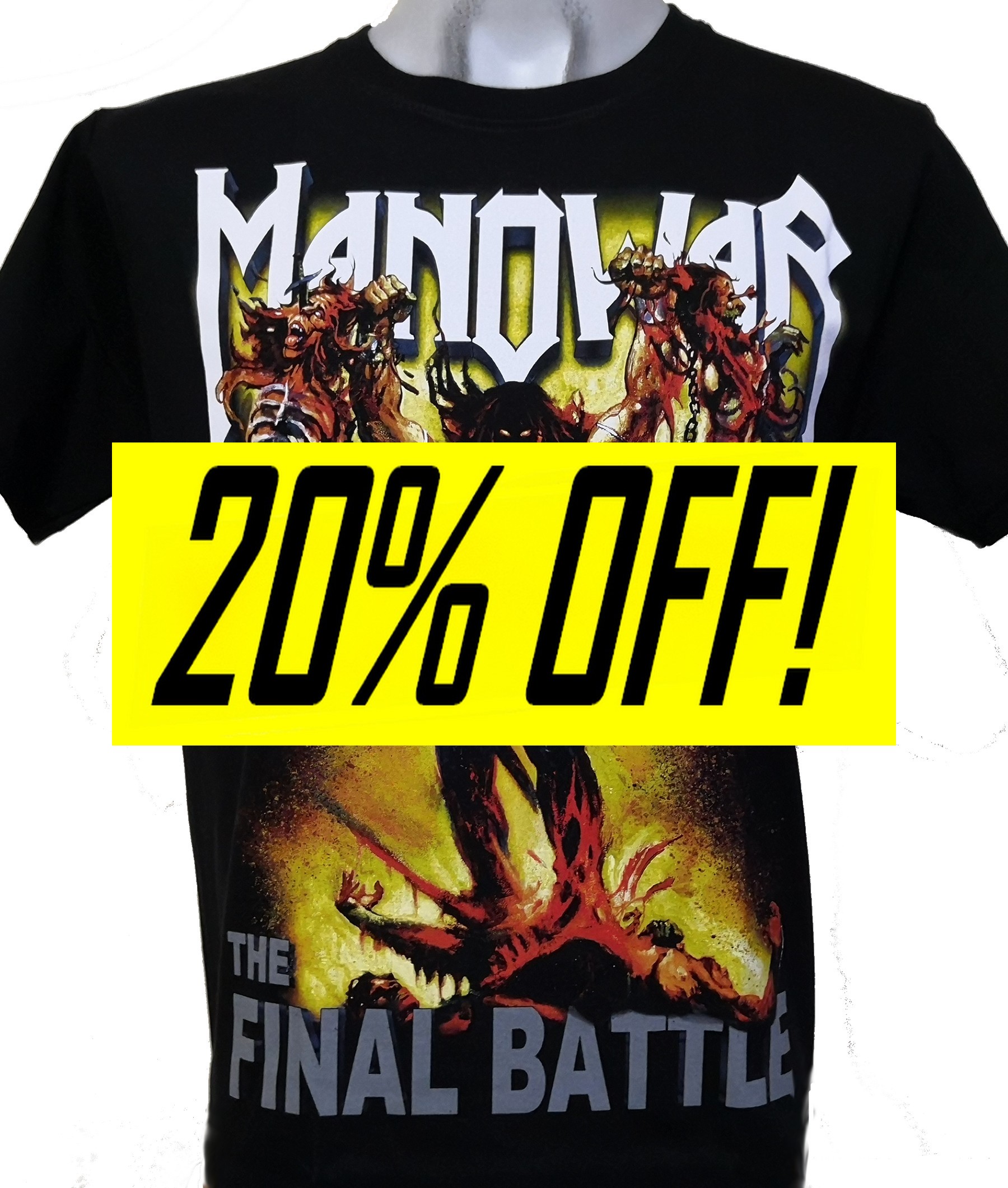 manowar shirt