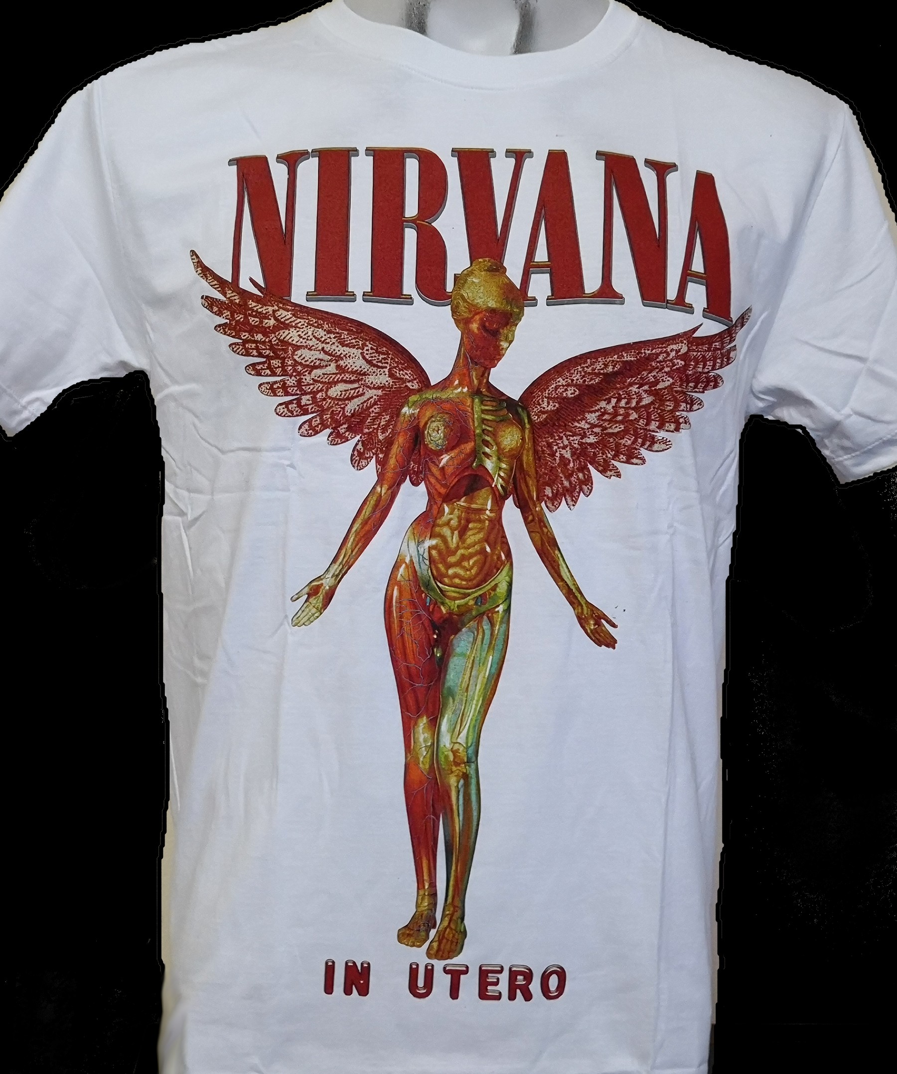 Kleding Unisex kinderkleding Tops & T-shirts T-shirts T-shirts met print Hysterische Glamour X Nirvana omkeerbare tee 