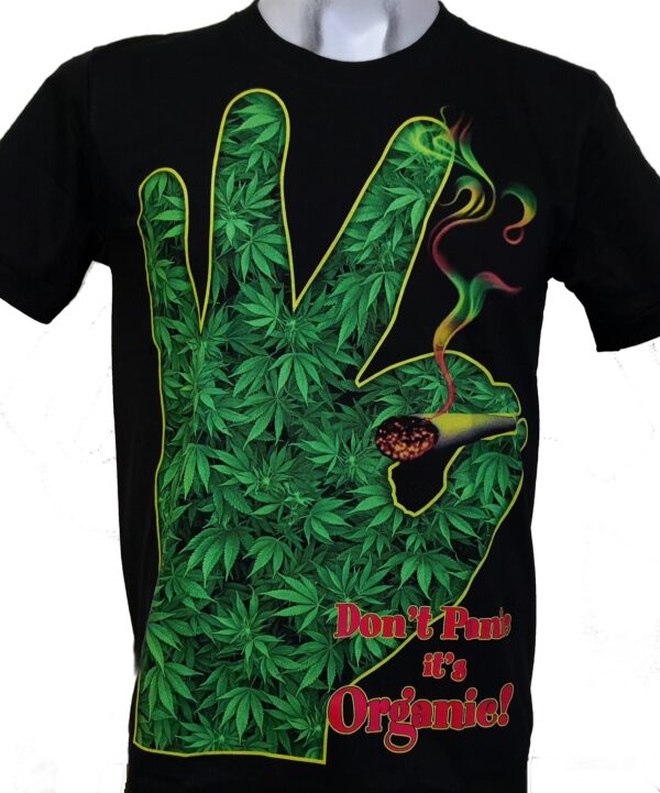 Weed t-shirt size L (Glow in the Dark)