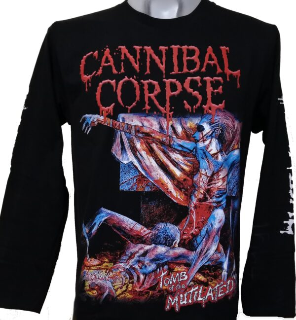 Cannibal Corpse long-sleeved t-shirt Tomb of the Mutilated size M