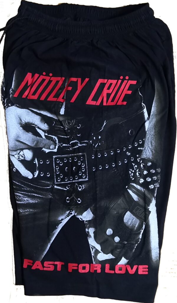 Mötley Crüe shorts Too Fast For Love