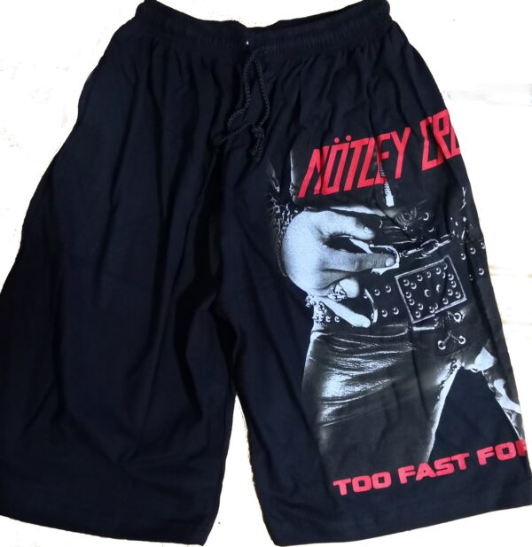 Mötley Crüe shorts Too Fast For Love - Image 2