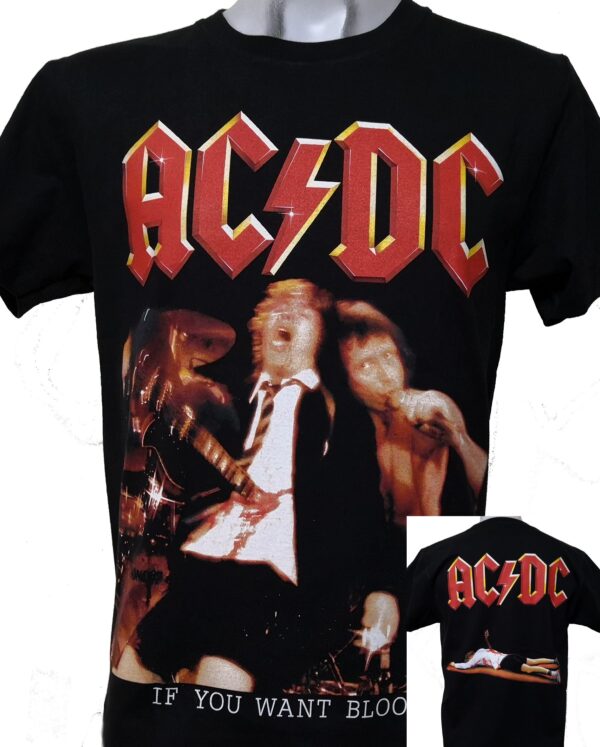 AC/DC t-shirt If You Want Blood size M