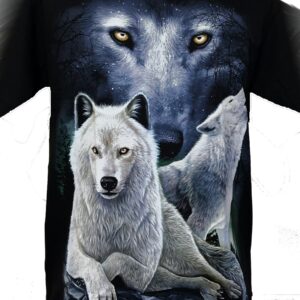Wolf t-shirt size XXL (Glow in the Dark)