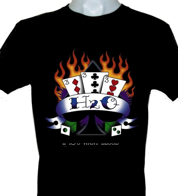 H2O t-shirt size XL