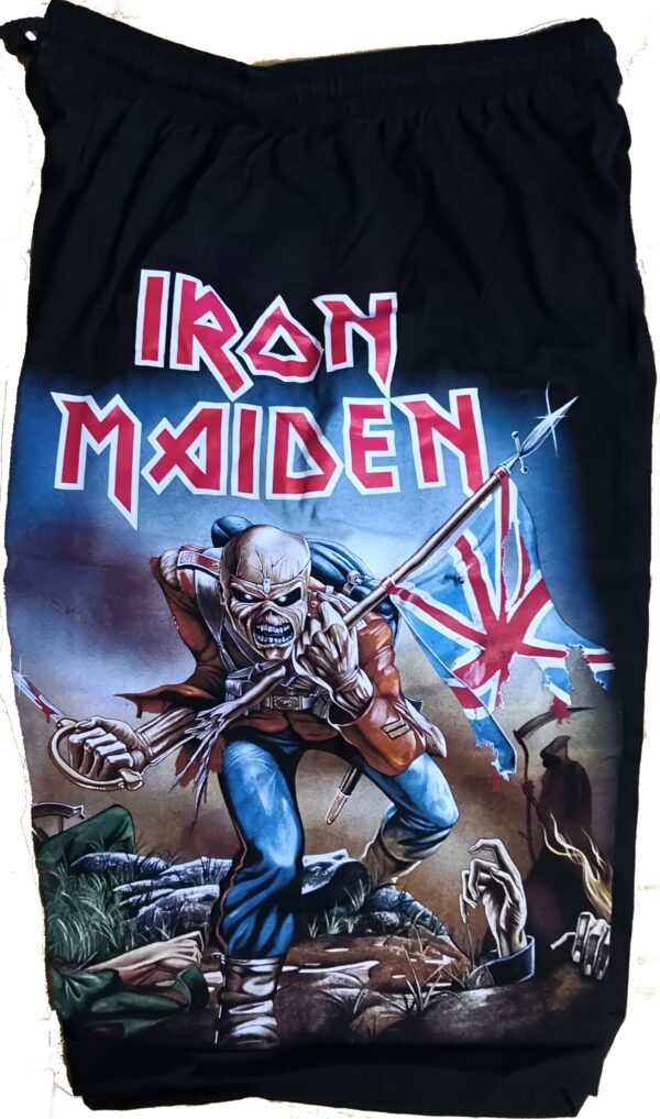 Iron Maiden shorts The Trooper