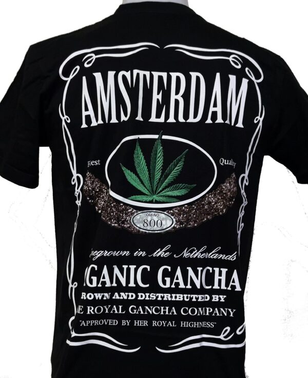 Weed t-shirt Amsterdam size XL (Glow in the Dark) - Image 2