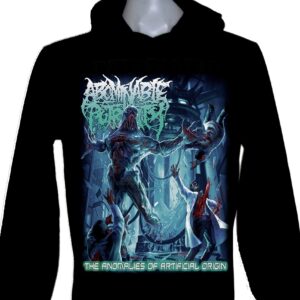 Abominable Putridity long-sleeved t-shirt w/hoodie size S