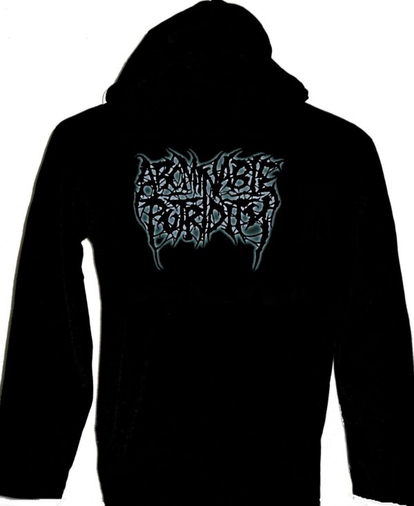 Abominable Putridity long-sleeved t-shirt w/hoodie size S - Image 2