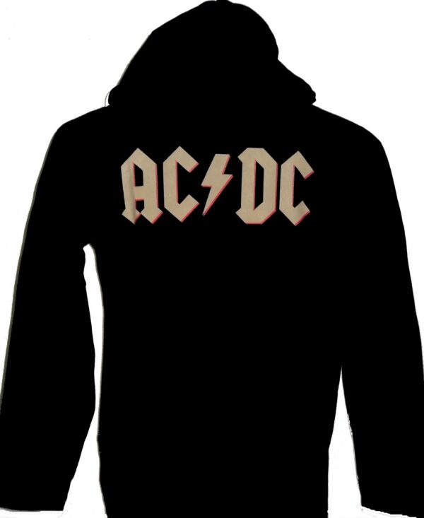 AC/DC long-sleeved t-shirt w/hoodie size M - Image 2