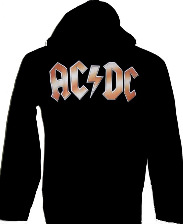 AC/DC long-sleeved t-shirt w/hoodie Are you Ready? size M - Image 2