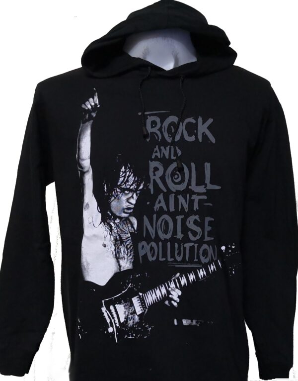 AC/DC long-sleeved t-shirt w/hoodie Rock and Roll ain`t Noise Pollution size L