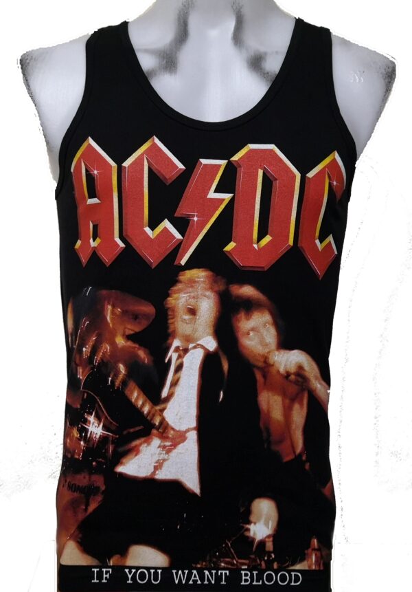 AC/DC tank top If You Want Blood size S