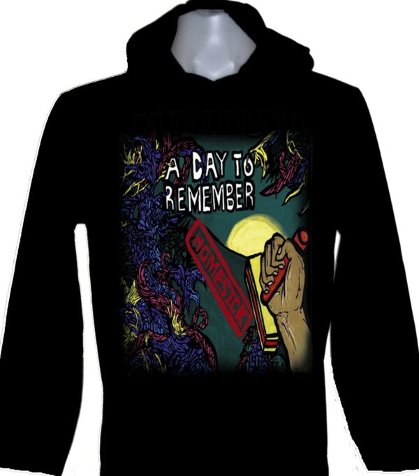 A Day To Remember long-sleeved t-shirt w/hoodie Homesick size XL