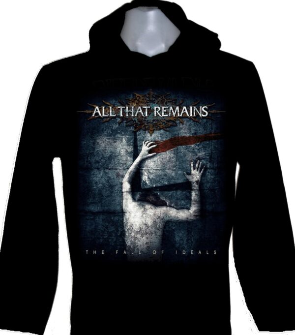 All That Remains long-sleeved t-shirt w/hoodie The Fall of Ideals size L