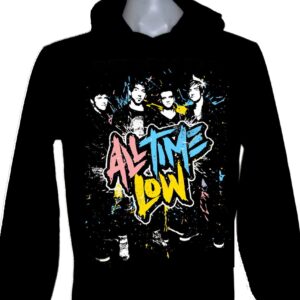 All Time Low long-sleeved t-shirt w/hoodie size L