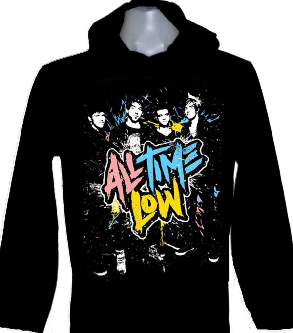 All Time Low long-sleeved t-shirt w/hoodie size M