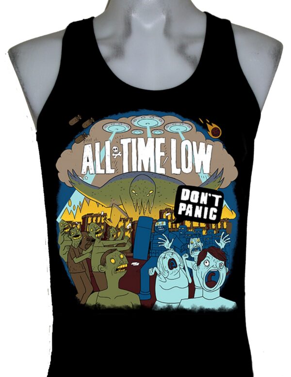 All Time Low tank top Don`t Panic size M