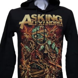Asking Alexandria long-sleeved t-shirt w/hoodie size L