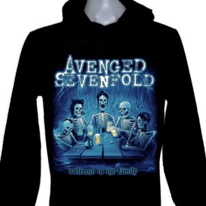 Avenged Sevenfold long-sleeved t-shirt w/hoodie Welcome to the Family size XL