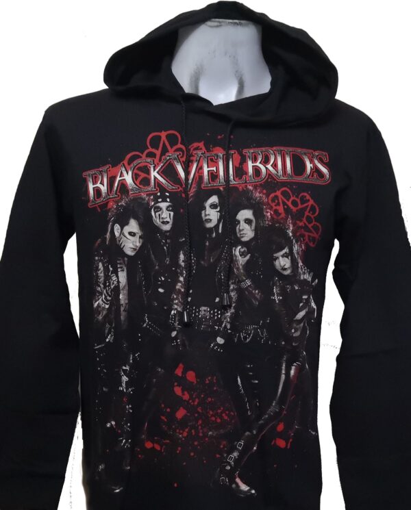 Black Veil Brides long-sleeved t-shirt w/hoodie size L