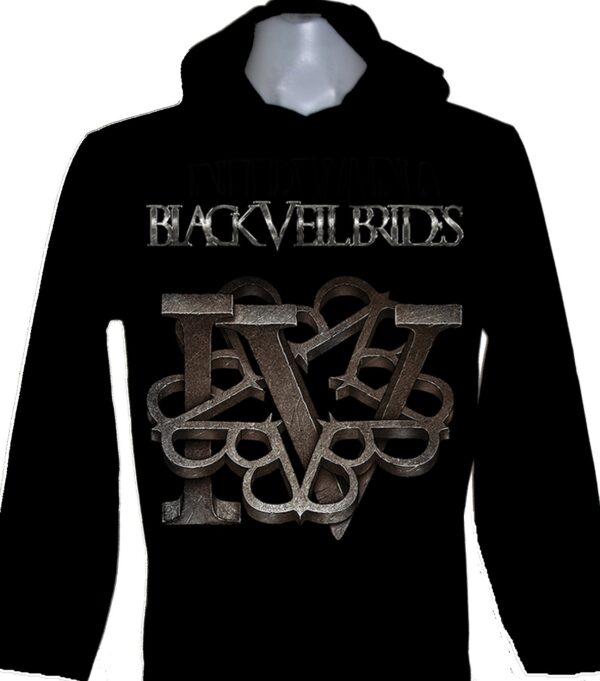 Black Veil Brides long-sleeved t-shirt w/hoodie size XL