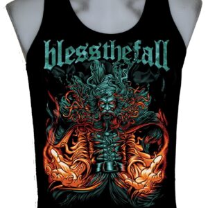 blessthefall tank top size M