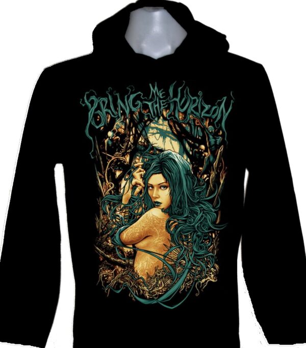 Bring Me The Horizon long-sleeved t-shirt w/hoodie size M