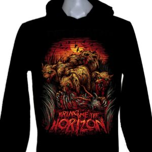 Bring Me The Horizon long-sleeved t-shirt w/hoodie size L