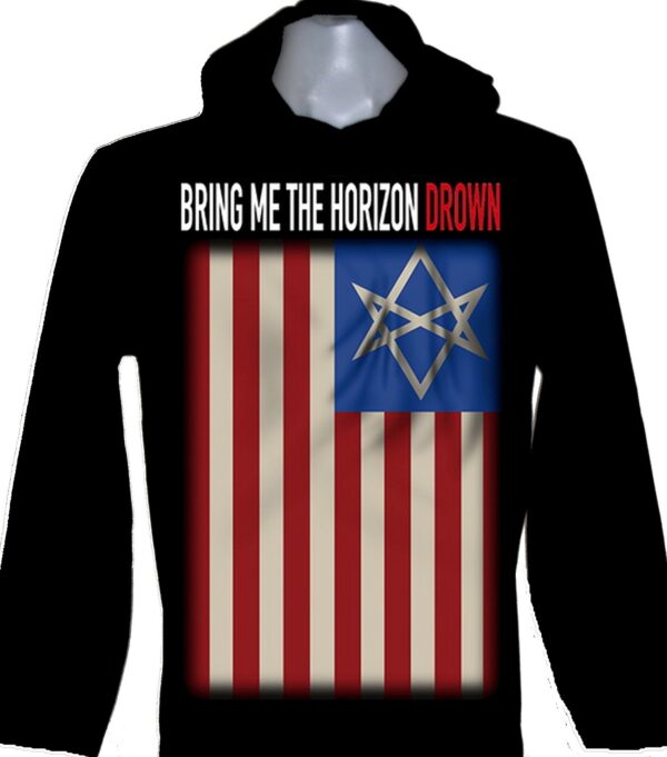 Bring Me The Horizon long-sleeved t-shirt w/hoodie Drown size L