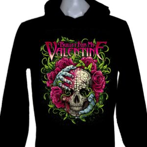 Bullet For My Valentine long-sleeved t-shirt w/hoodie size L