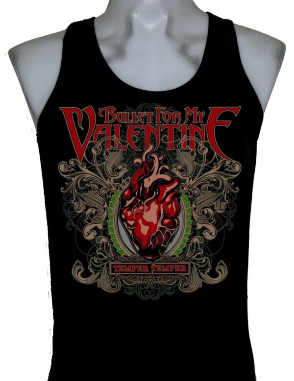 Bullet For My Valentine tank top Temper Temper size L