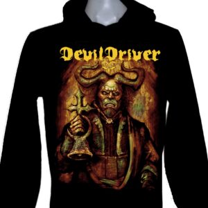 DevilDriver long-sleeved t-shirt w/hoodie size M