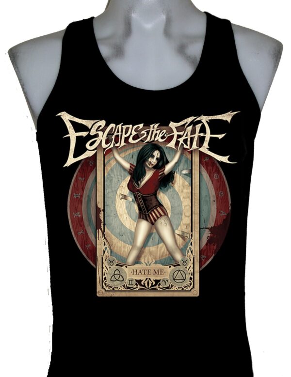 Escape The Fate tank top Hate Me size S