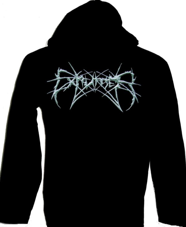 Exhumer long-sleeved t-shirt w/hoodie Degraded by Sepsis size L - Image 2
