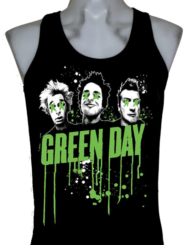 Green Day tank top size L