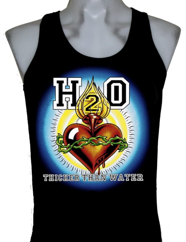 H2O tank top Thicker Than Water size L
