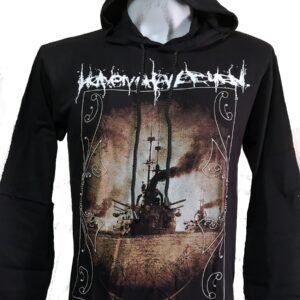 Heaven Shall Burn long-sleeved t-shirt w/hoodie Smoke on the Water size L