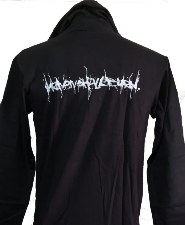 Heaven Shall Burn long-sleeved t-shirt w/hoodie Smoke on the Water size M - Image 2