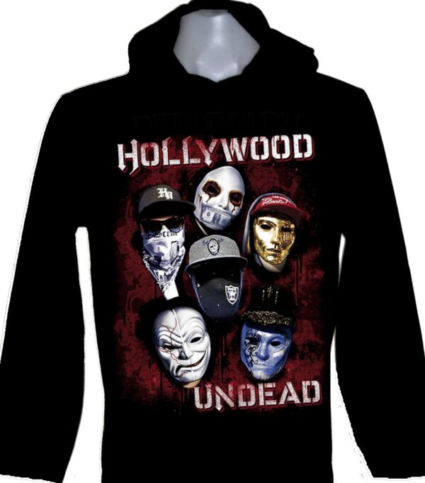 Hollywood Undead long-sleeved t-shirt w/hoodie size XL