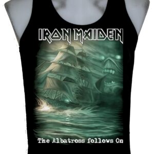 Iron Maiden tank top The Albatross Follows On size M