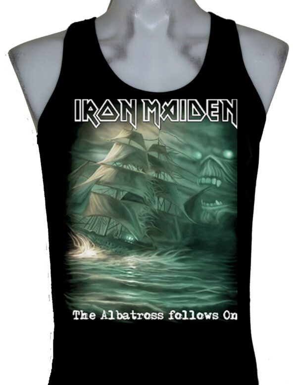 Iron Maiden tank top The Albatross Follows On size M