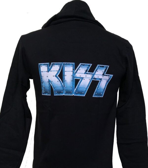 Kiss long-sleeved t-shirt w/hoodie size S - Image 2