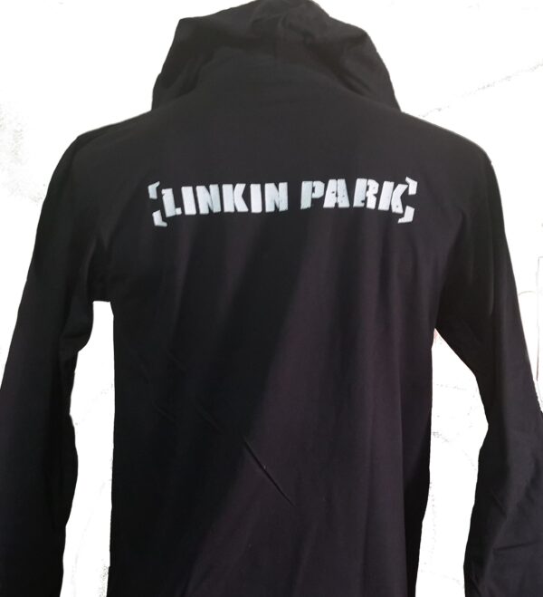 Linkin Park long-sleeved t-shirt w/hoodie size S - Image 2
