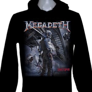 Megadeth long-sleeved t-shirt w/hoodie Dystopia size M