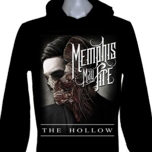 Memphis May Fire long-sleeved t-shirt w/hoodie size M